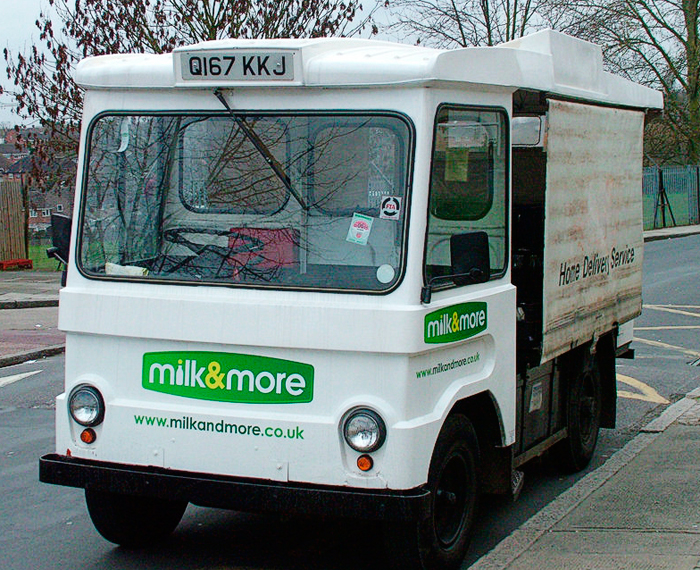 Grocery Delivery Truck