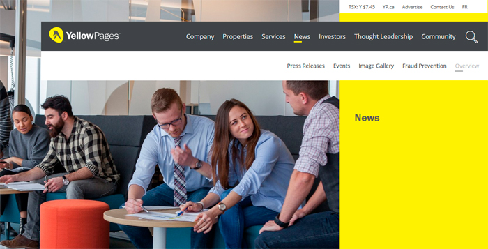 YellowPages After the Brand Refresh