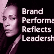 brand performance reflects leadership