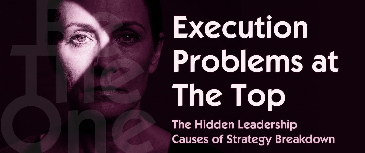 Leadership Friction Why Execution Problems Start at The Top